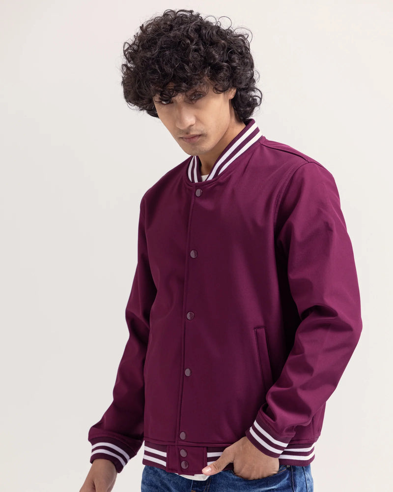 Men Varsity Jacket - Engine - Buy Now