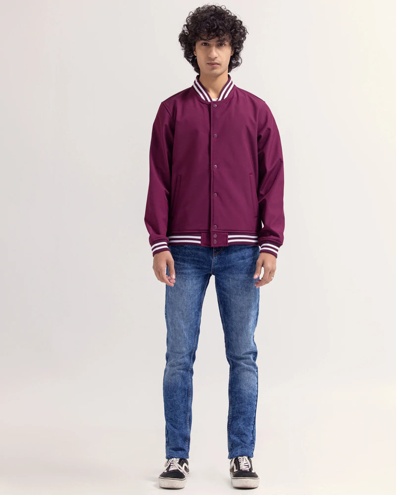 Men Varsity Jacket - Engine - Buy Now