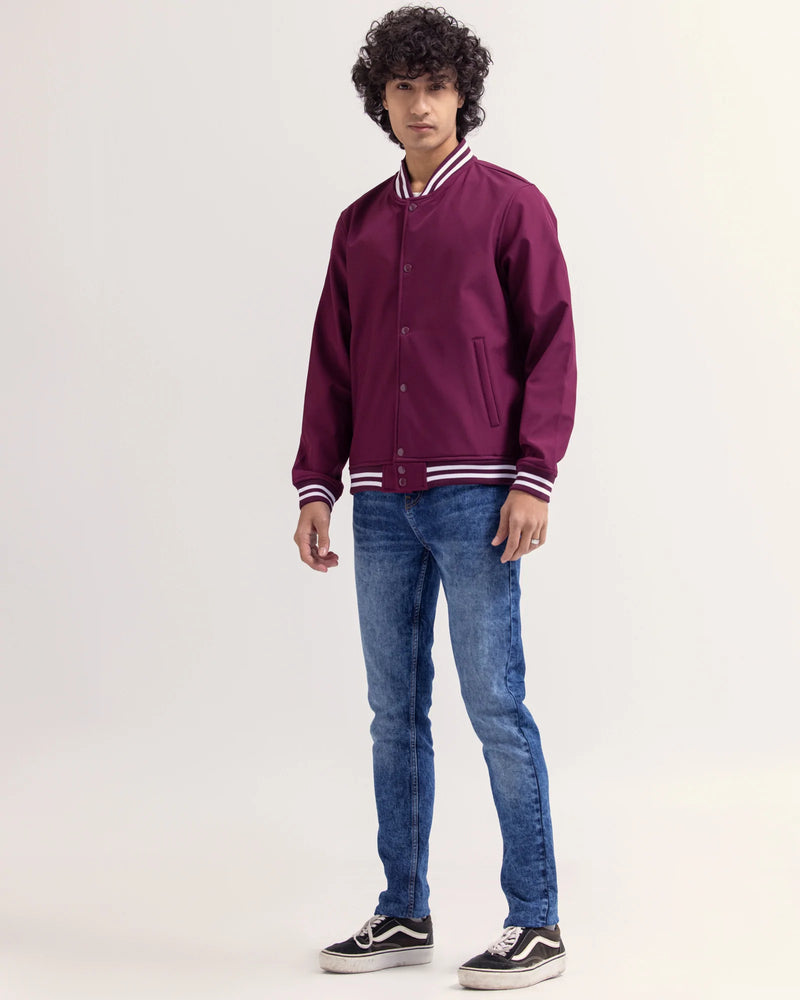 Men Varsity Jacket - Engine - Buy Now