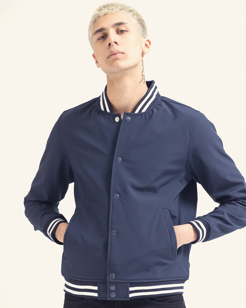 Men Varsity Jacket - Engine - Buy Now