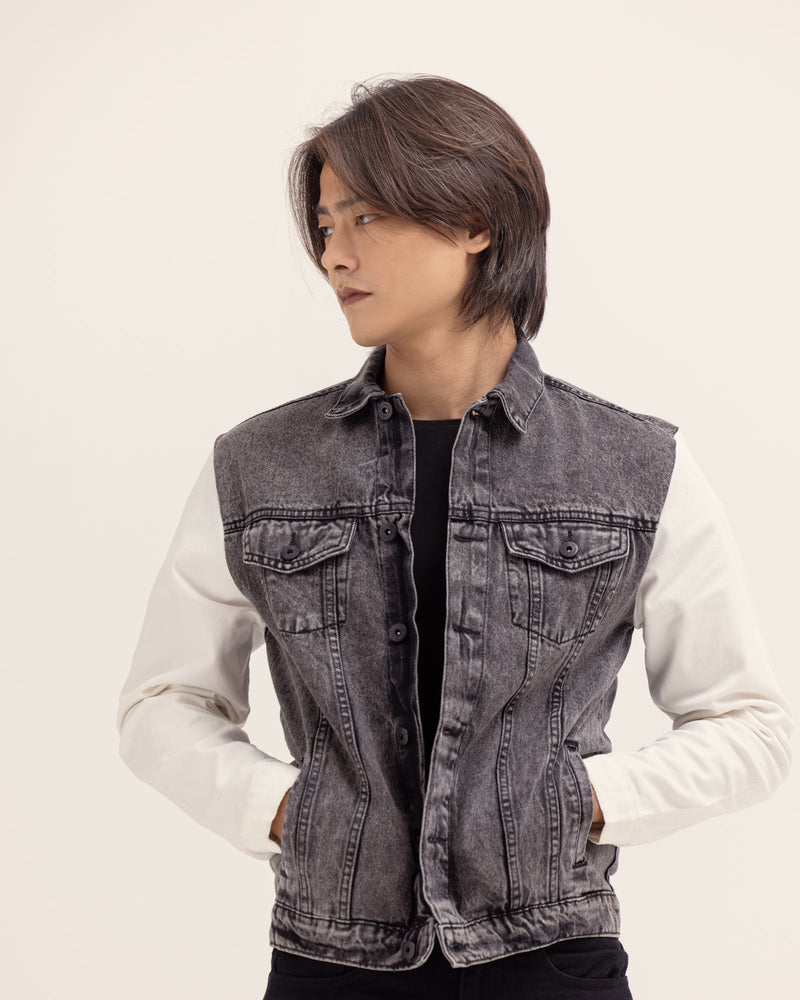 Men Denim Jacket - Engine - Buy Now