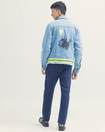 Men Denim Jacket - Engine - Buy Now