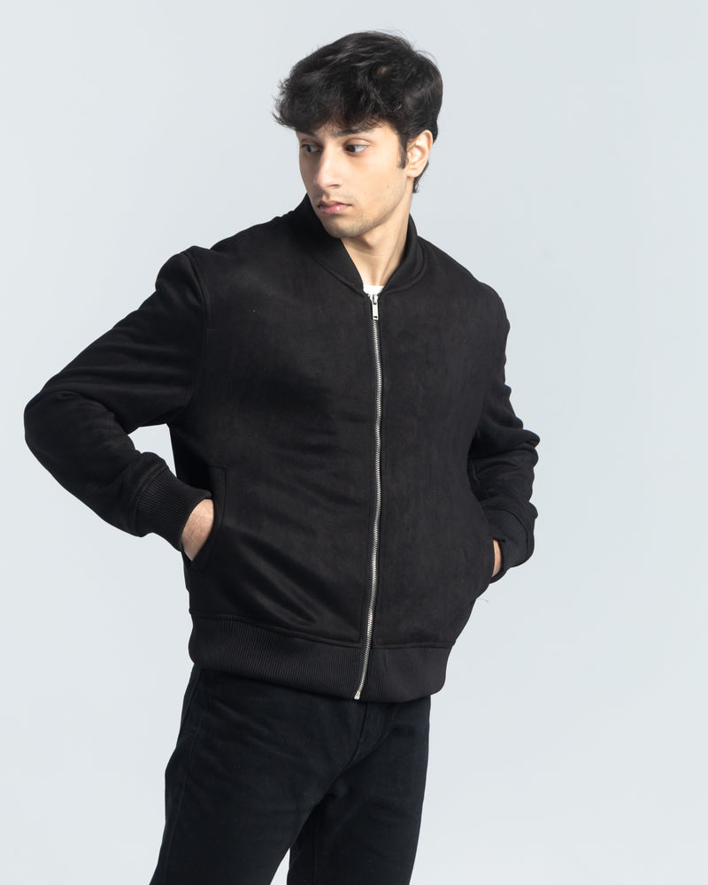 Men Suede Jacket - Engine - Buy Now