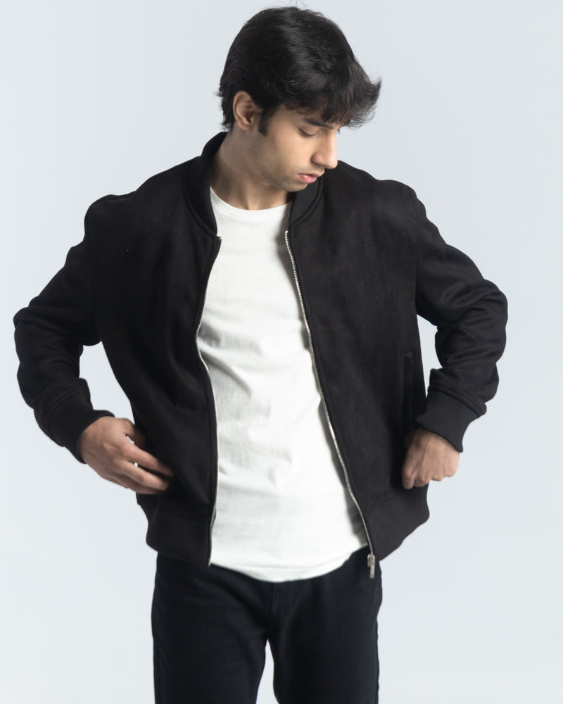 Men Suede Jacket - Engine - Buy Now