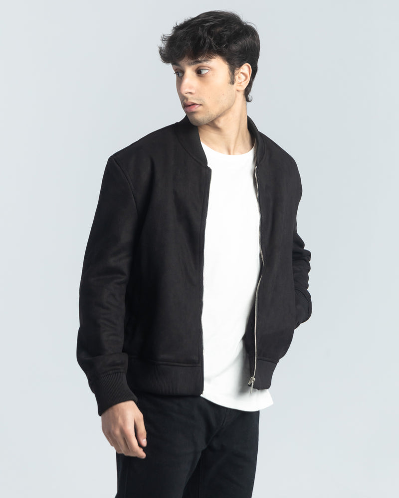 Men Suede Jacket - Engine - Buy Now