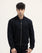 Men Black Color Suede Jacket For MEN - ENGINE