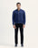 Men Blue Color Suede Jacket For MEN - ENGINE