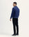 Men Blue Color Suede Jacket For MEN - ENGINE