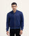 Men Blue Color Suede Jacket For MEN - ENGINE