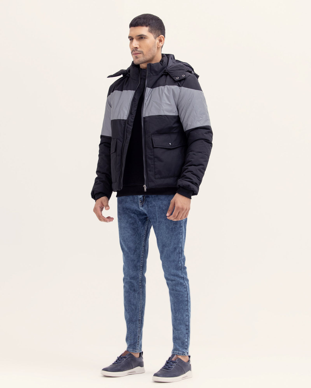 Men Fashion Bomber Jacket - Engine - Buy Now