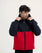 Men Red Color Parachute Fashion Bomber Jacket For MEN - ENGINE