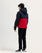 Men Red Color Parachute Fashion Bomber Jacket For MEN - ENGINE