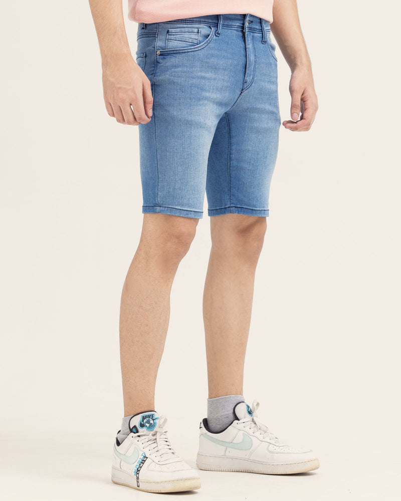 Men Denim Shorts - Engine - Buy Now