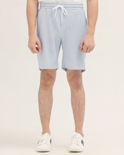 Men Drawstring Basic Shorts