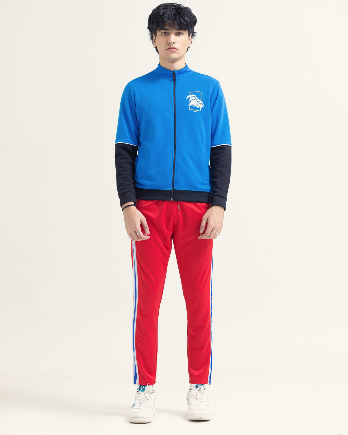 Men Mock Neck Zipper Upper - Engine - Buy Now