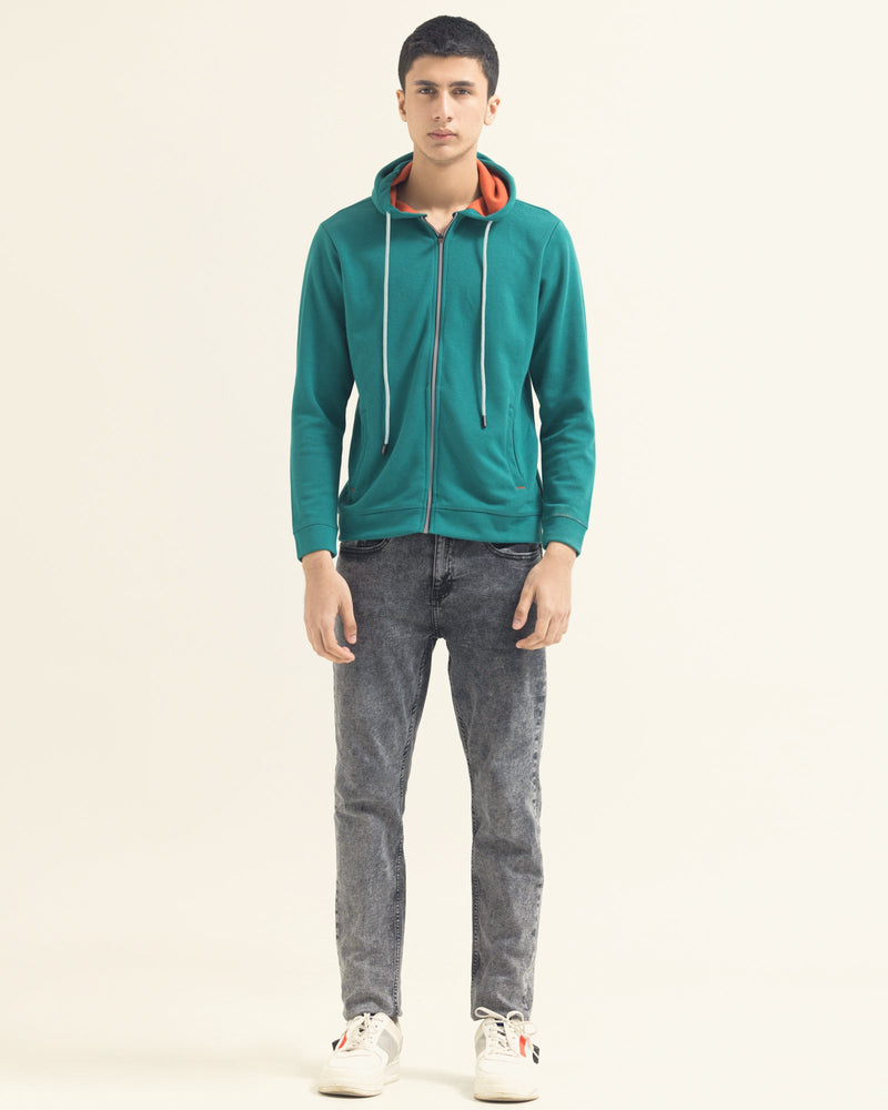 Men Zip Thru Hoodie - Engine - Buy Now