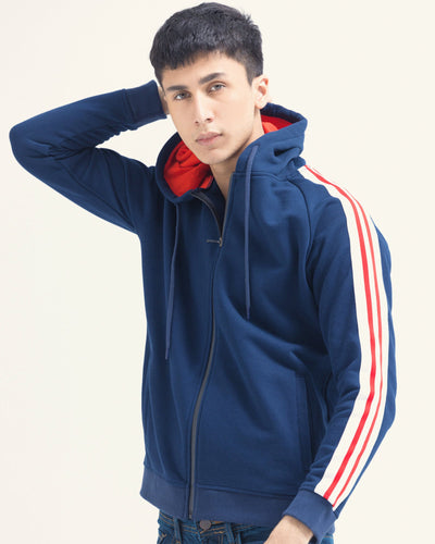 Men Zip Thru Hoodie