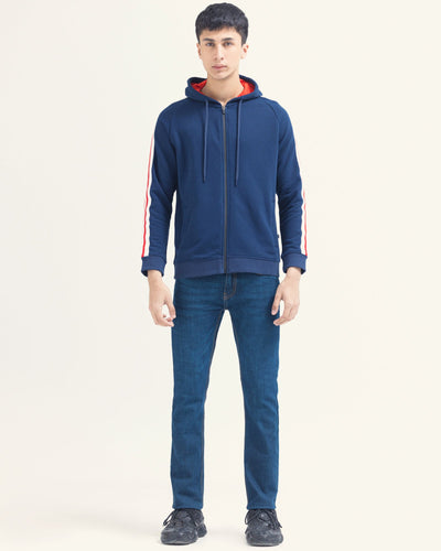 Men Zip Thru Hoodie