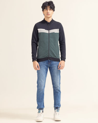 Men Fashion Zip Thru Upper