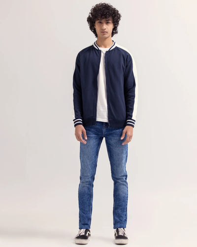 Men Fashion Zip Thru Upper