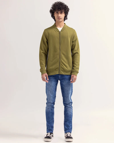Men Fashion Zip Thru Upper