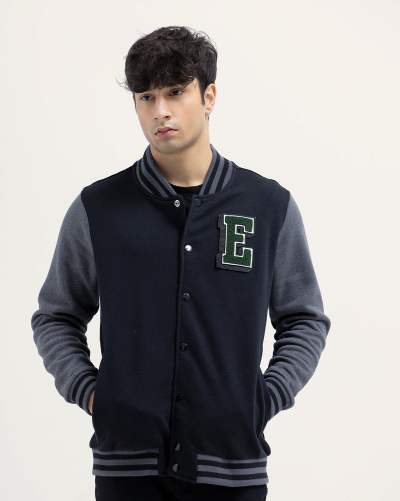 Men Varsity Jacket - Engine - Buy Now