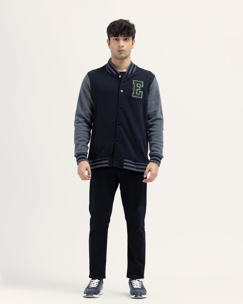 Men Varsity Jacket - Engine - Buy Now