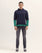 Men Color Block Hoodie For MEN - ENGINE