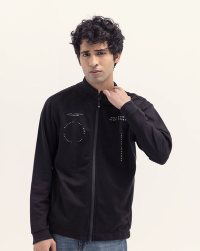 Men Fashion Zip Thru Upper