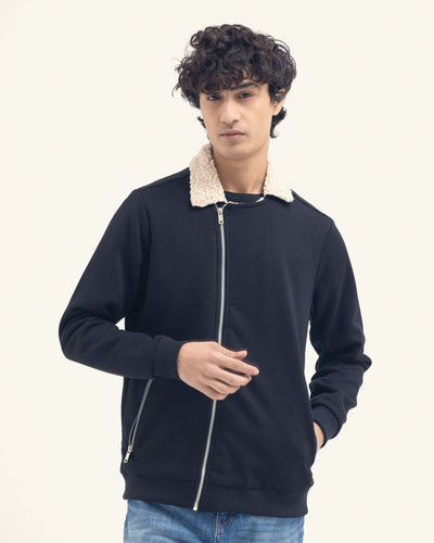 Men Zip Thru Hoodie