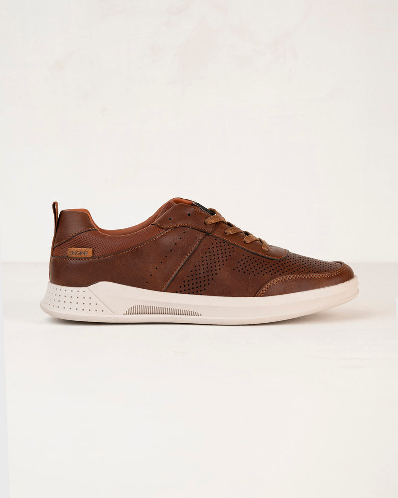 Men Sneakers in Brown Color - Engine - Buy Now