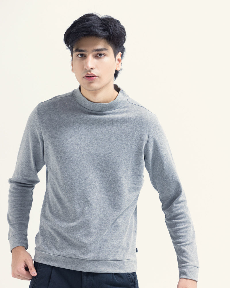 Men Mock Neck Sweatshirt - Engine - Buy Now
