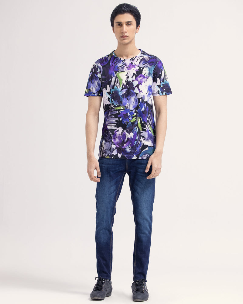 Men Printed T Shirt - Engine - Buy Now
