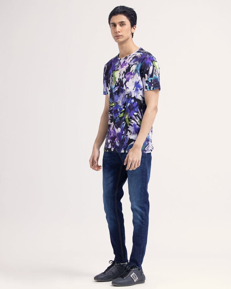 Men Printed T Shirt - Engine - Buy Now