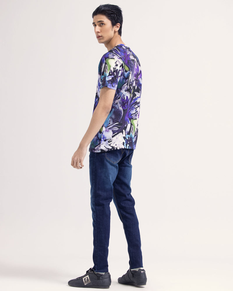 Men Printed T Shirt - Engine - Buy Now