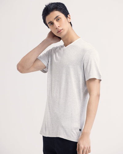 Men Grey T-Shirt