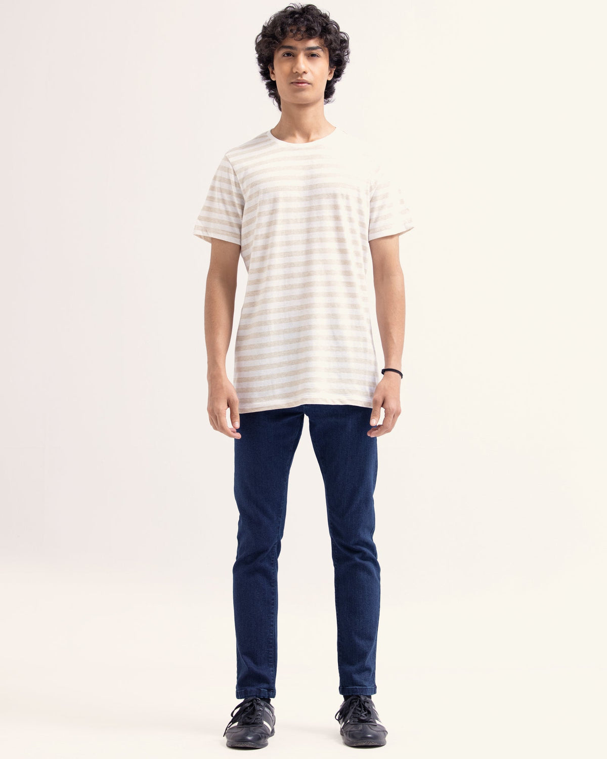 Men Stripped T Shirt - Engine - Buy Now