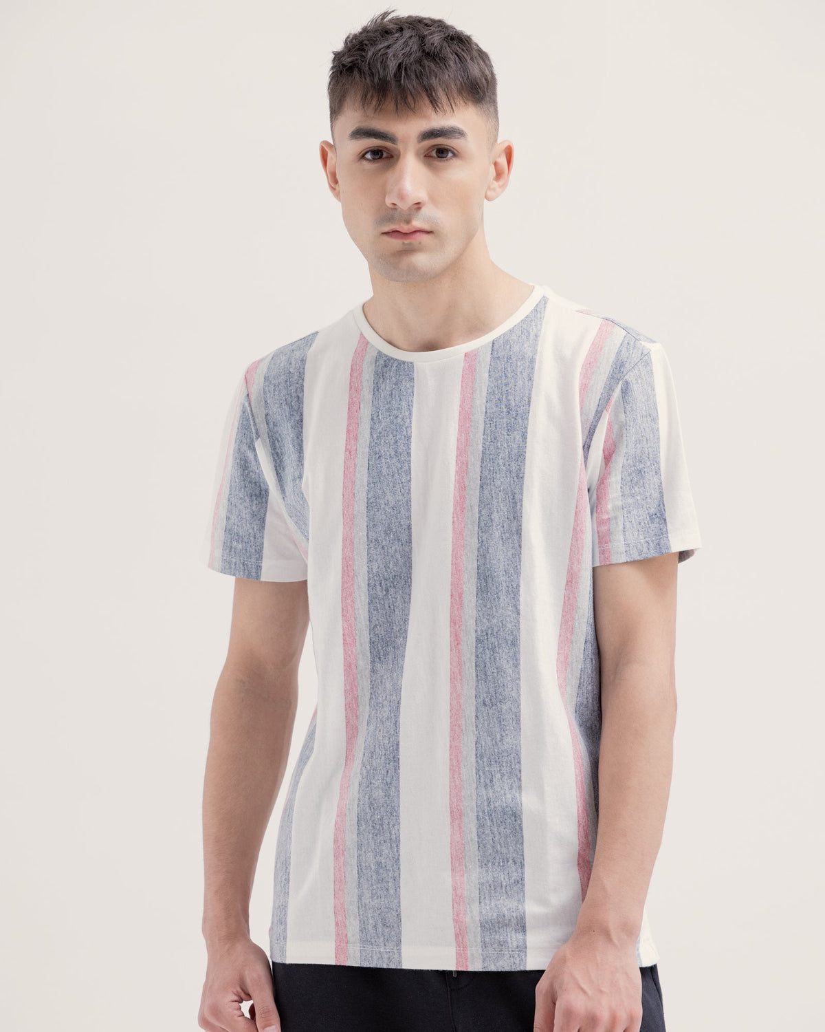 Men Yarn Dyed T Shirt - Engine - Buy Now