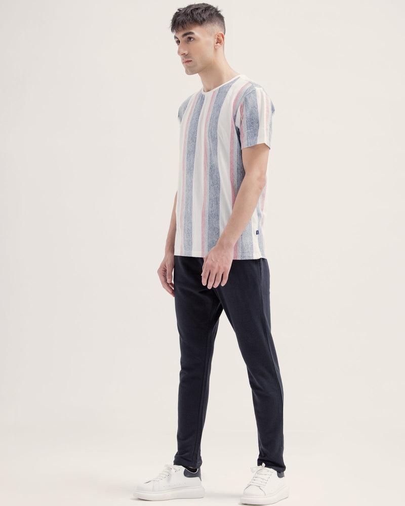 Men Yarn Dyed T Shirt - Engine - Buy Now