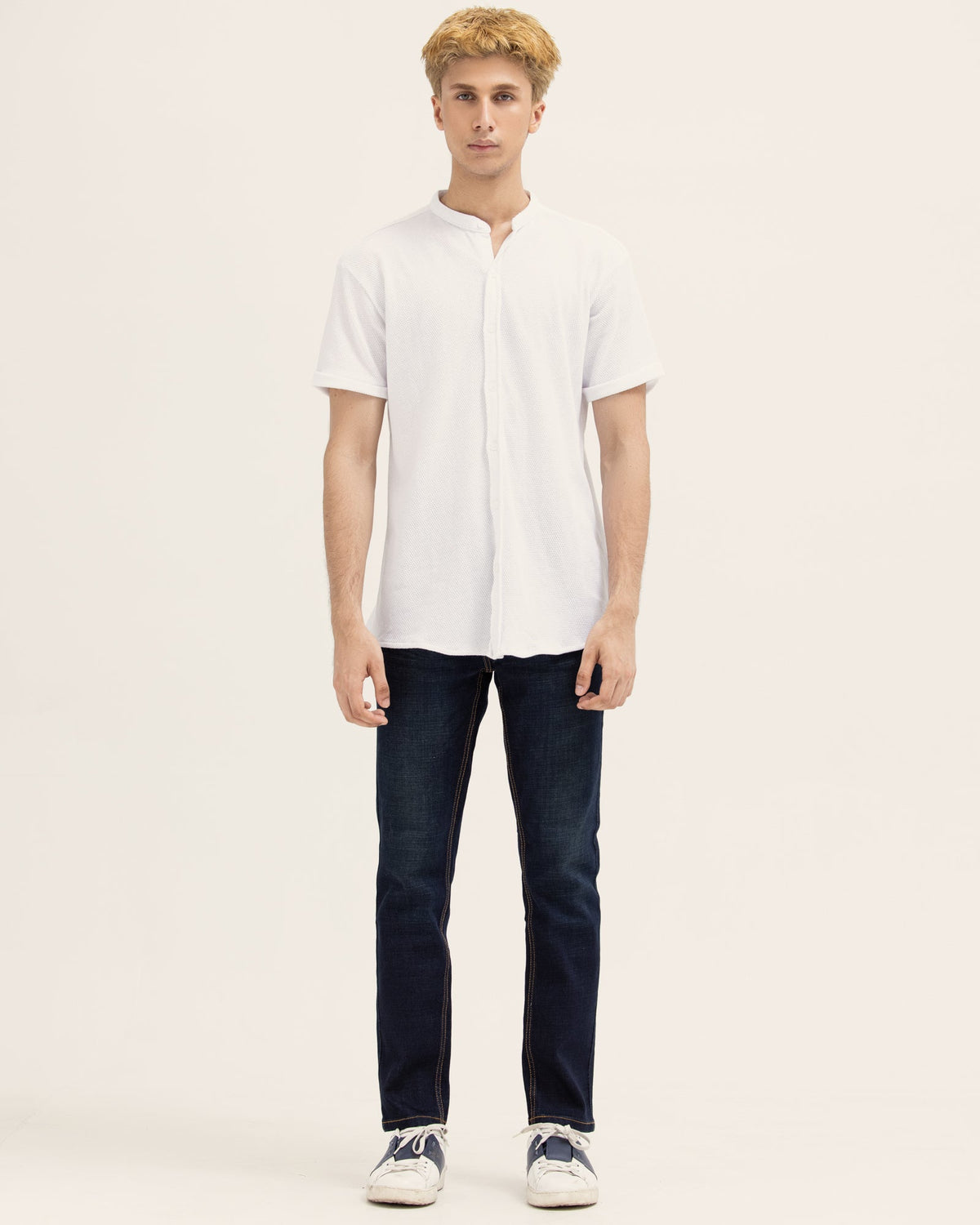 Men Plain Button Down - Engine - Buy Now