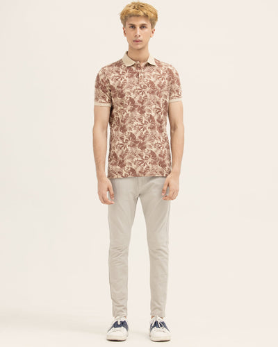 Men Printed Polo