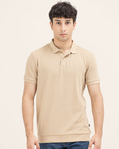Men Solid Polo