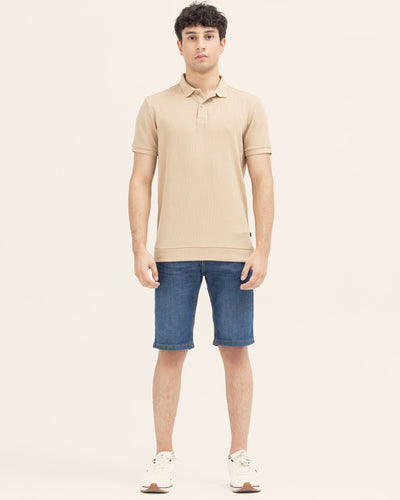Men Solid Polo
