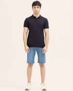 Men Solid Polo Tee - Engine - Buy Now