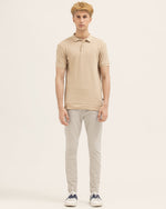 Men Solid Polo Tee - Engine - Buy Now