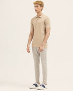 Men Solid Polo Tee - Engine - Buy Now