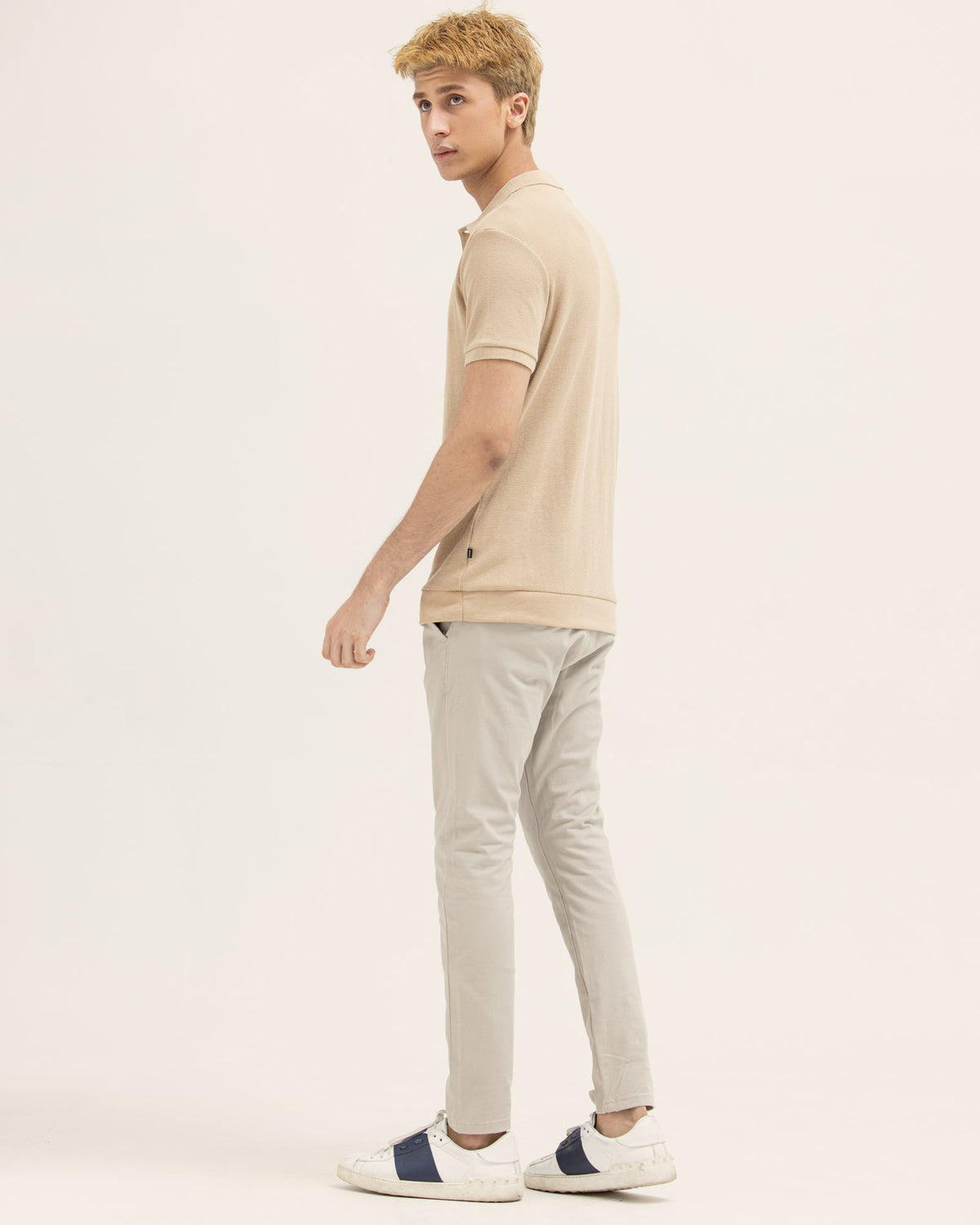 Men Solid Polo Tee - Engine - Buy Now