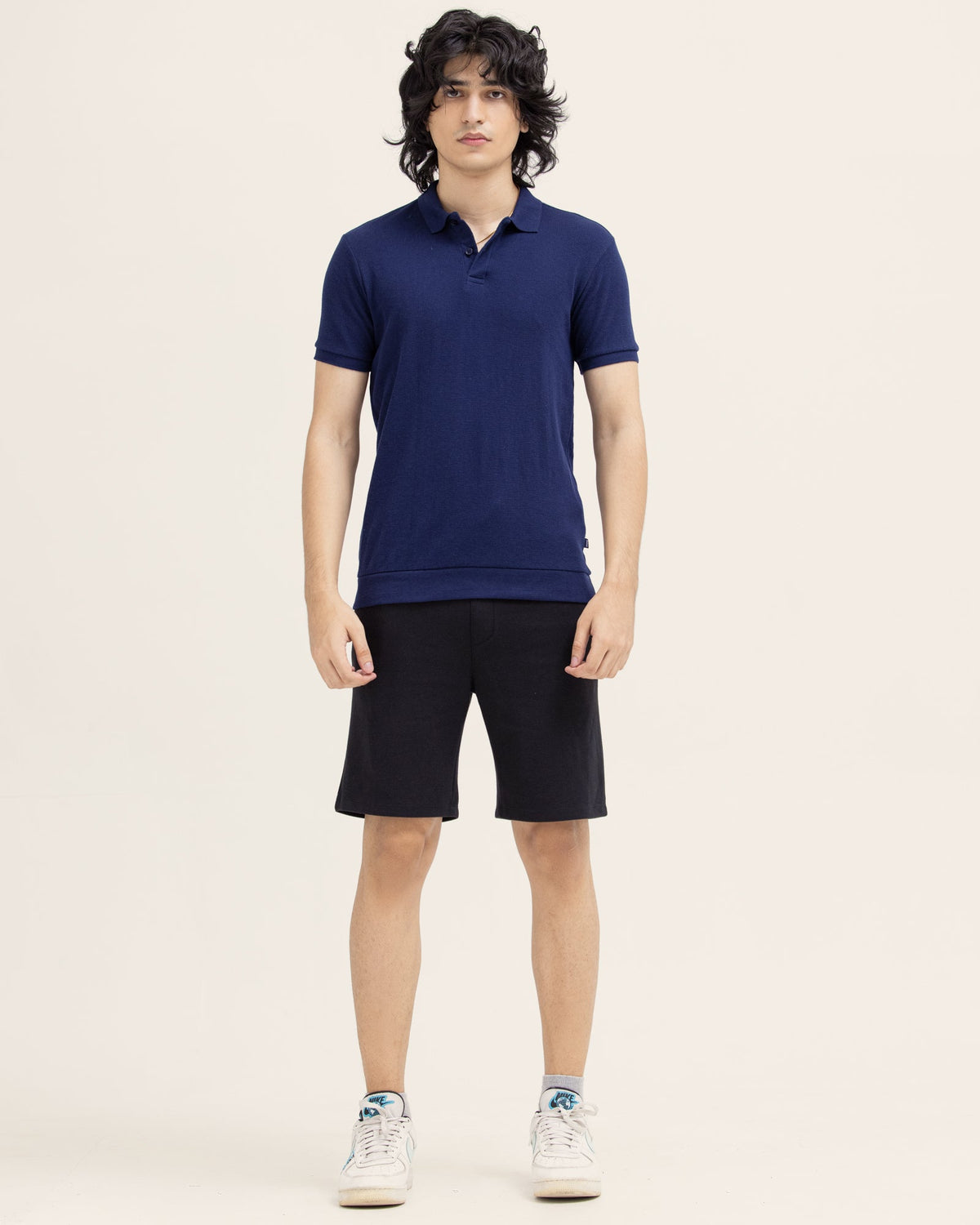 Men Solid Polo Tee - Engine - Buy Now