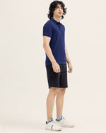 Men Solid Polo Tee - Engine - Buy Now
