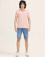 Men Solid Polo Tee - Engine - Buy Now